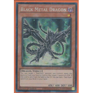 RA04-EN016 Black Metal Dragon – Collector’s Rare